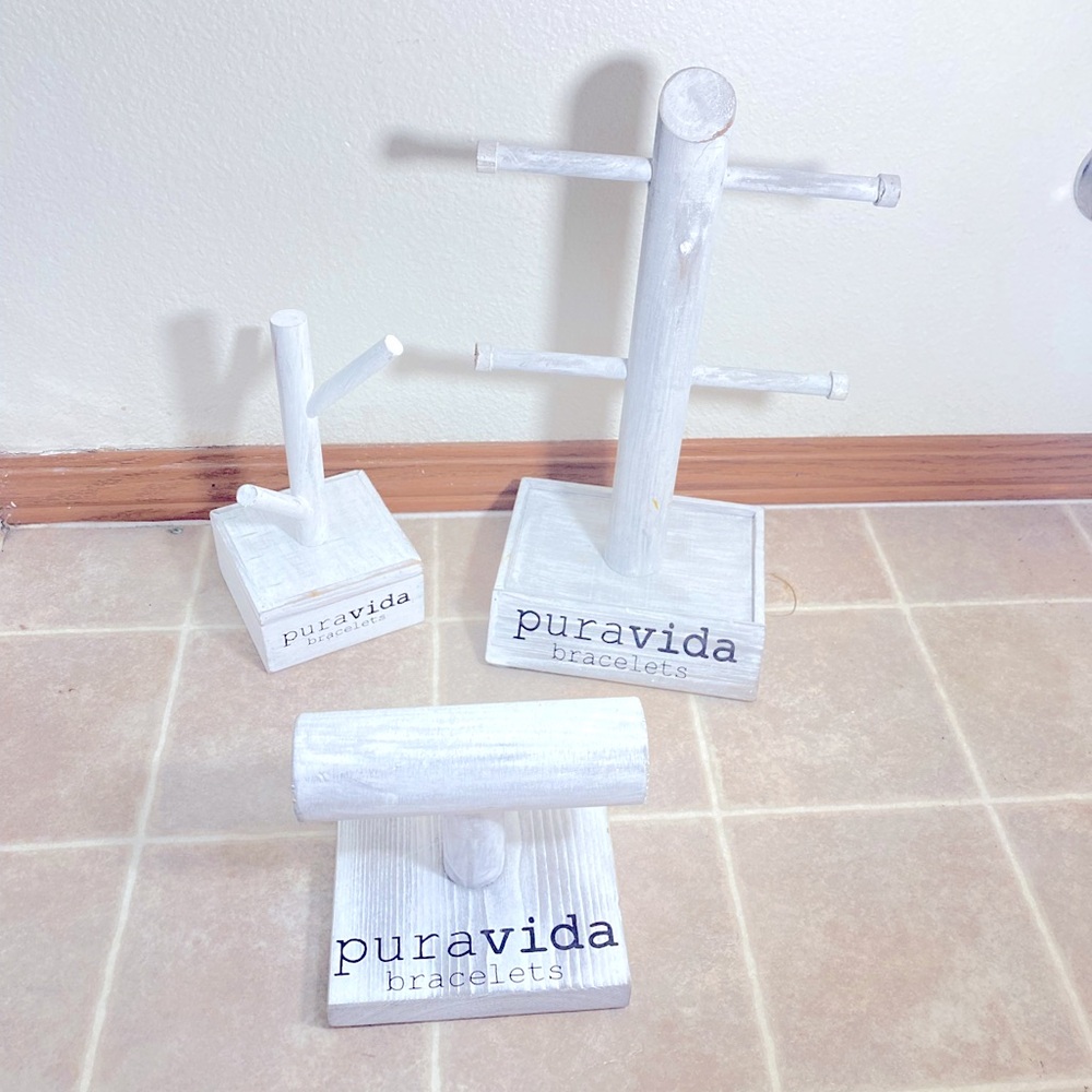 Pura Vida Ring Tree & Bracelet Display Set